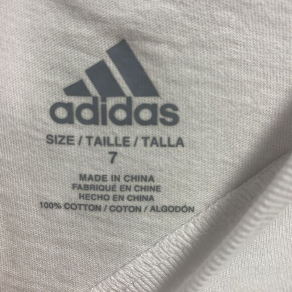 NWT adidas Boys Americana Graphic Set 7 Y Shirt Shorts Red White Blue USA July 4 - Picture 7 of 8